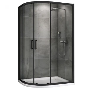 Душевой уголок Abber Schwarzer Diamant 120х80 AG01128B